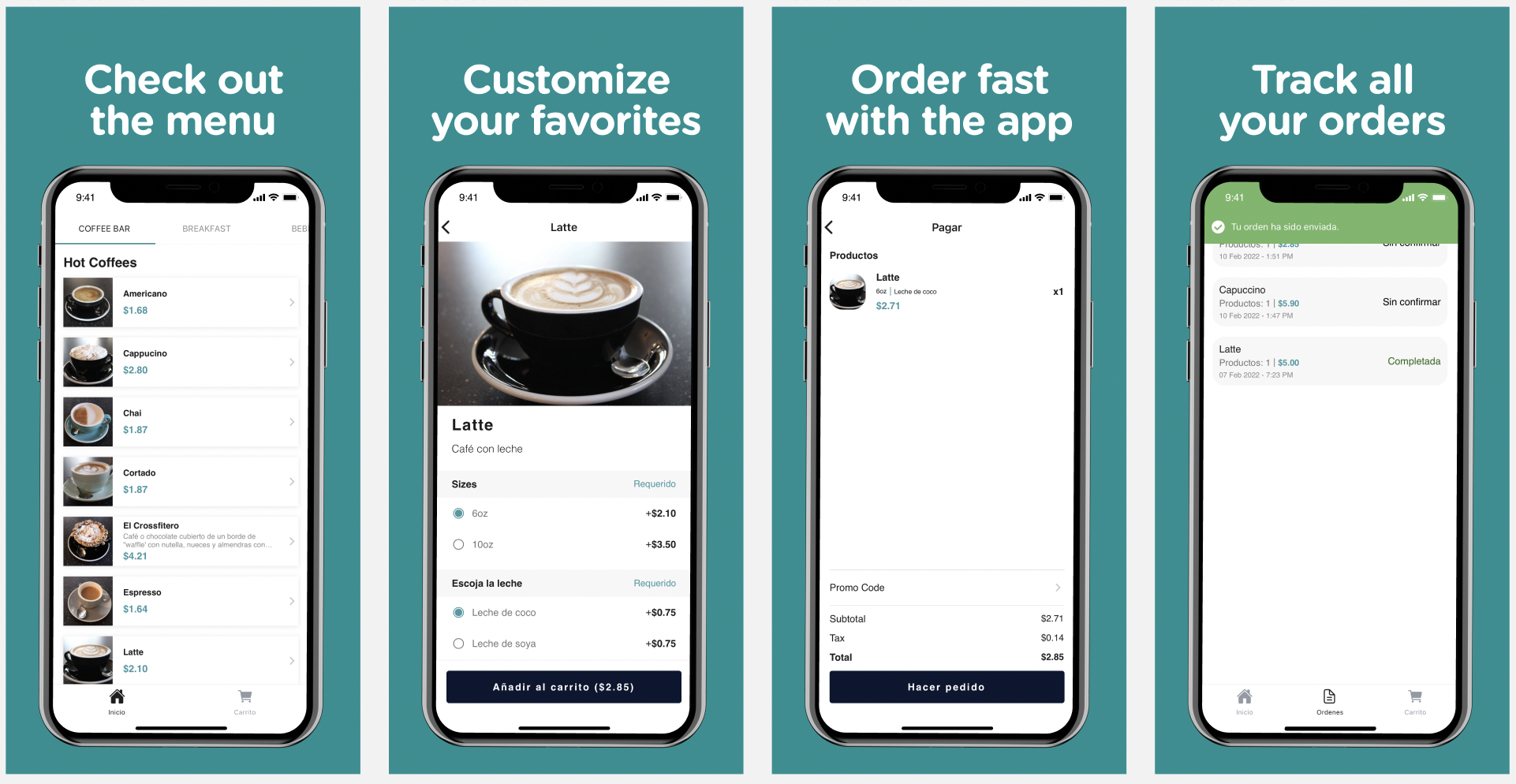 CoffeeBox iOS Mobile App